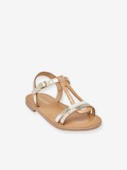 Shoes-Leather Sandals for Children, Bada by LES TROPEZIENNES® PAR M. BELARBI