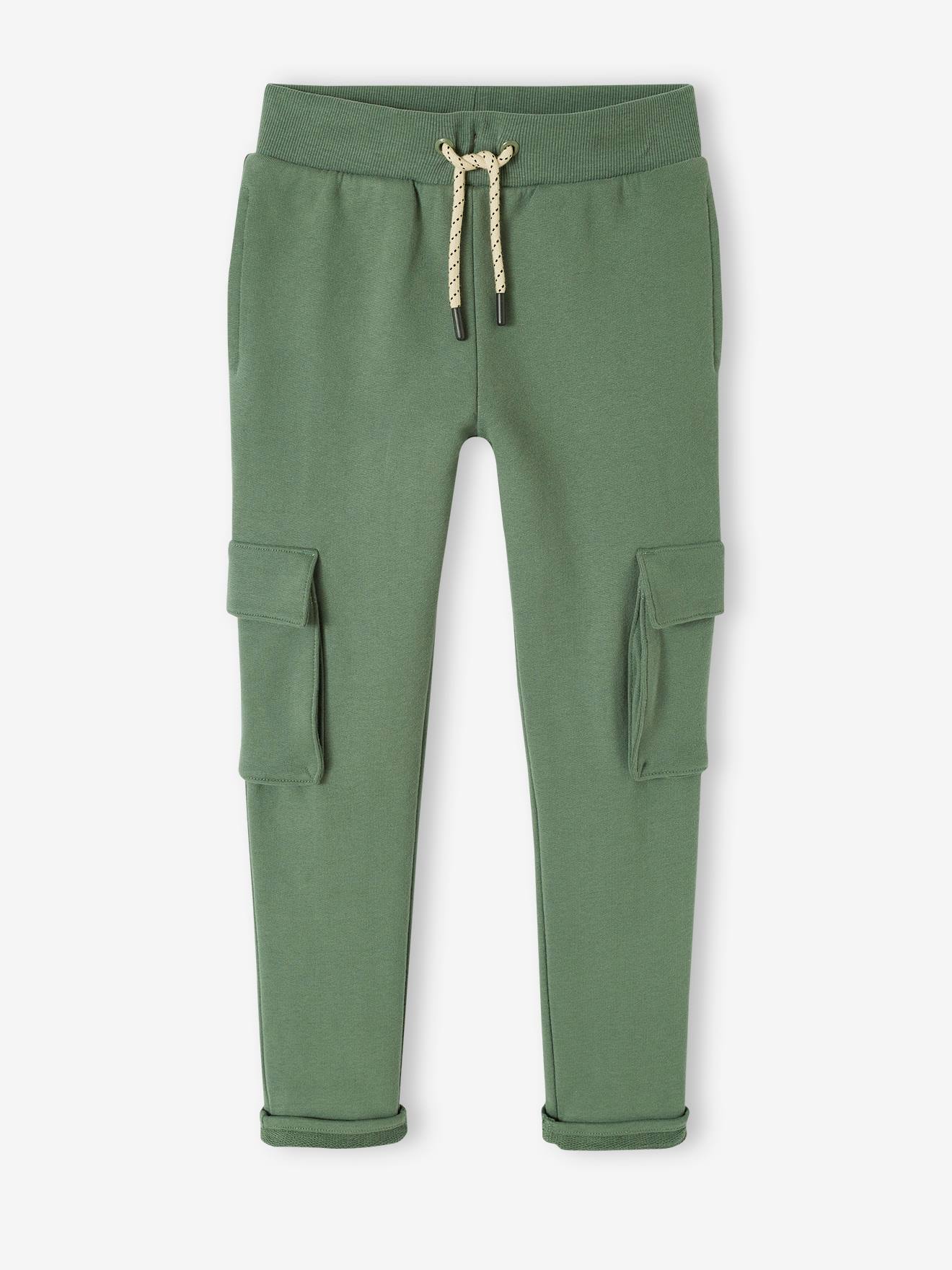 Joggers with Cargo-Type Pockets