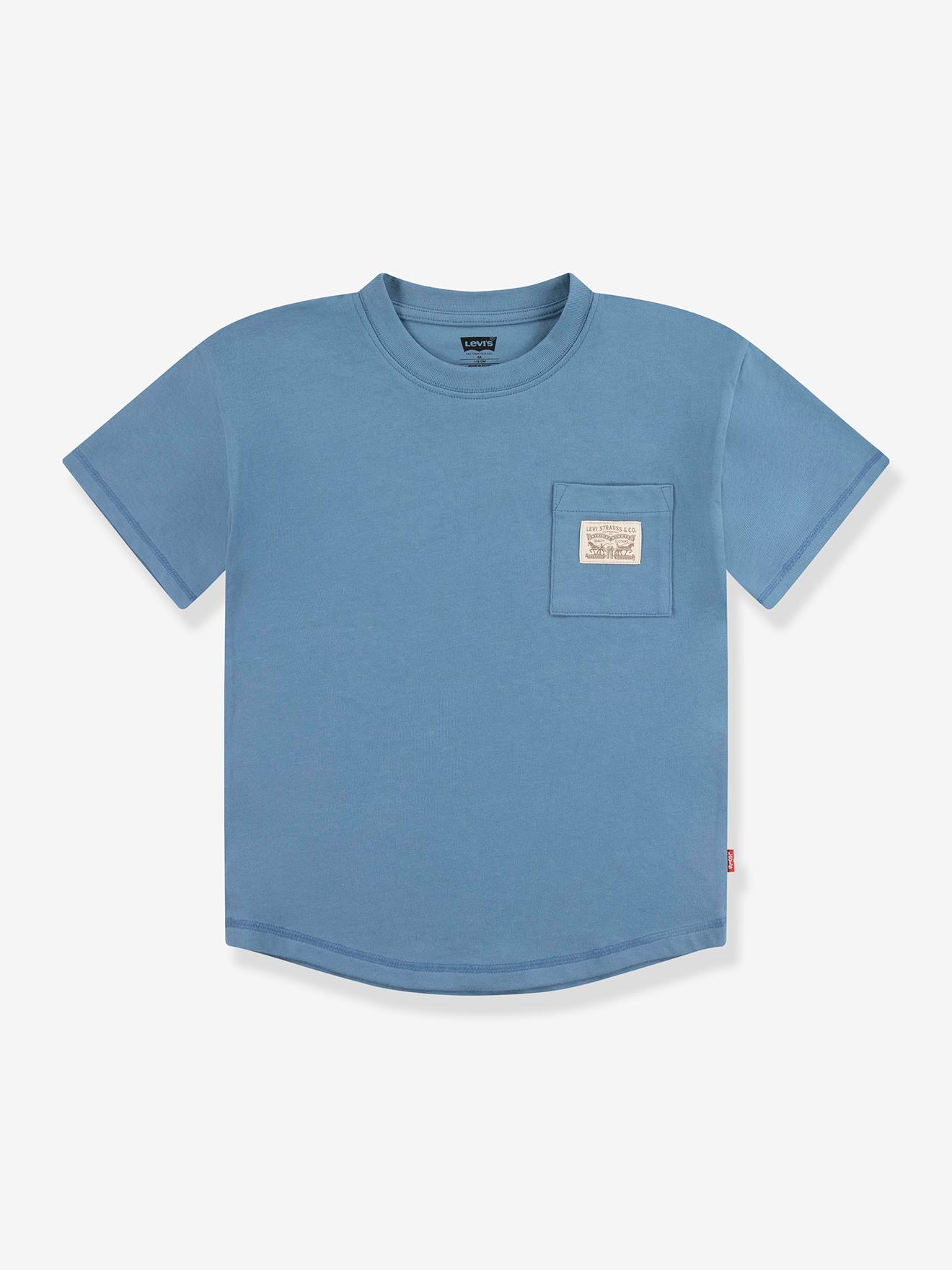 T-Shirt with Pocket by Levi’s(r) for Boys grey blue