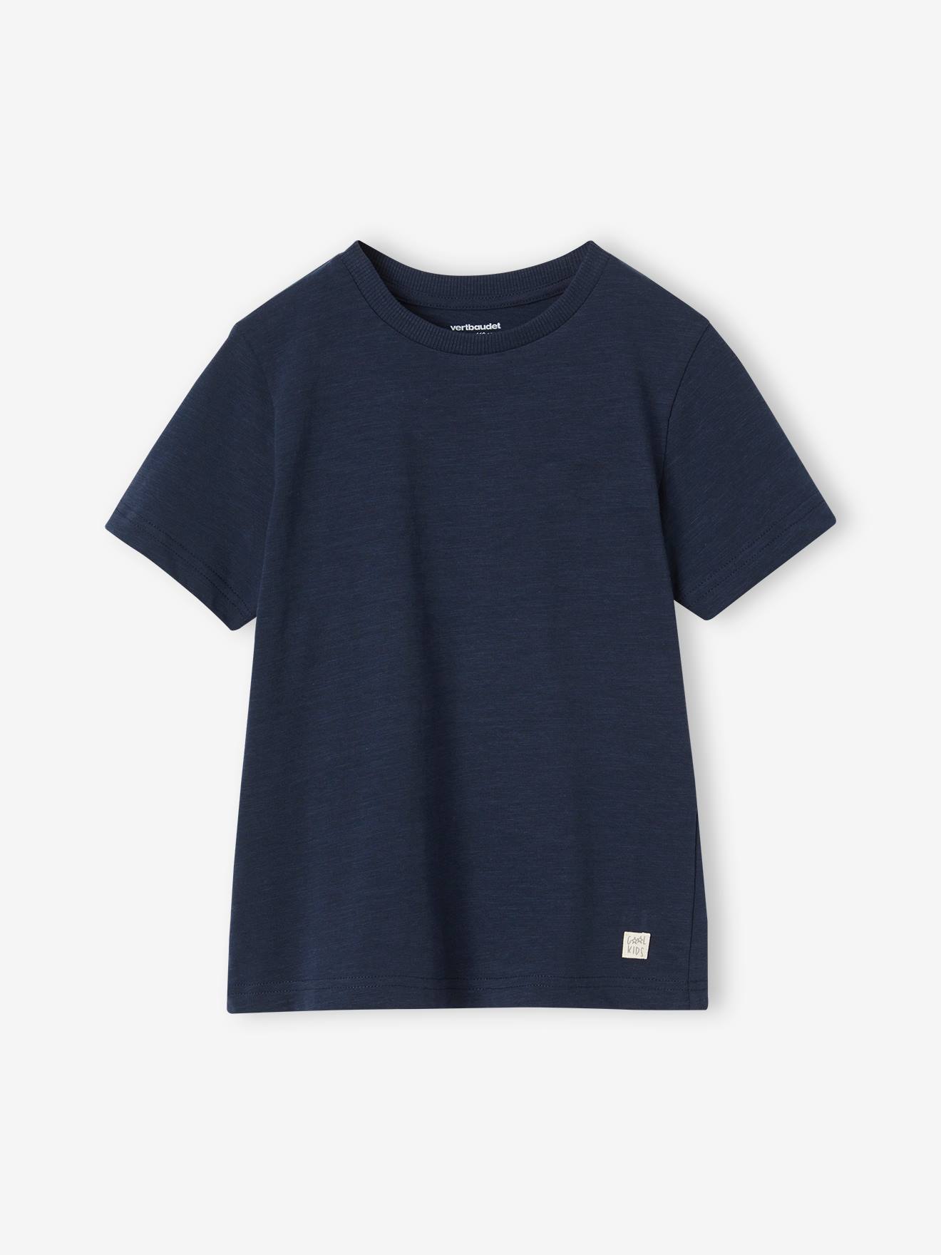 Short Sleeve T-Shirt, for Boys navy blue