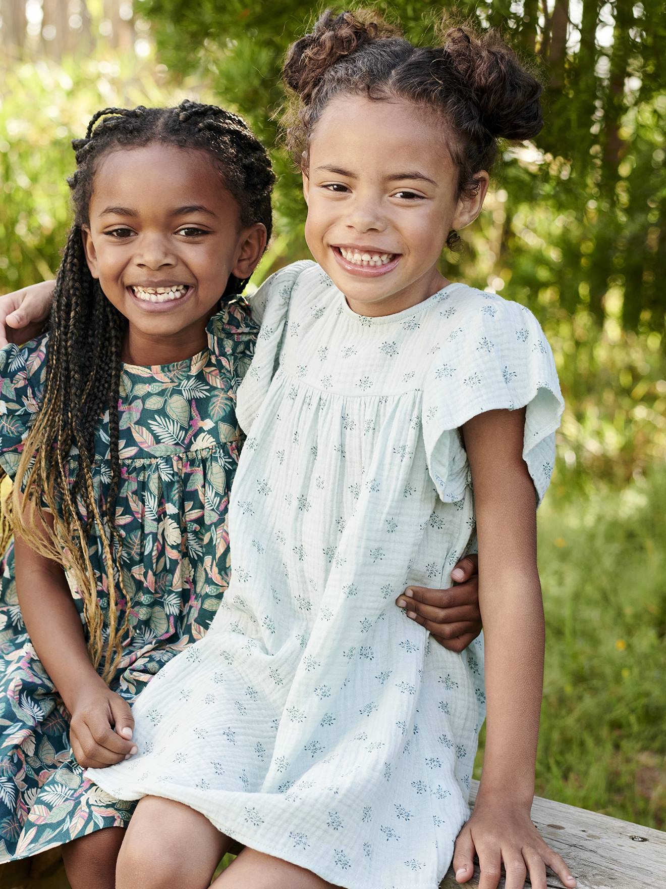 Floral print flower girl dresses online