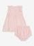 Dress + Bloomers by PETIT BATEAU pale pink 