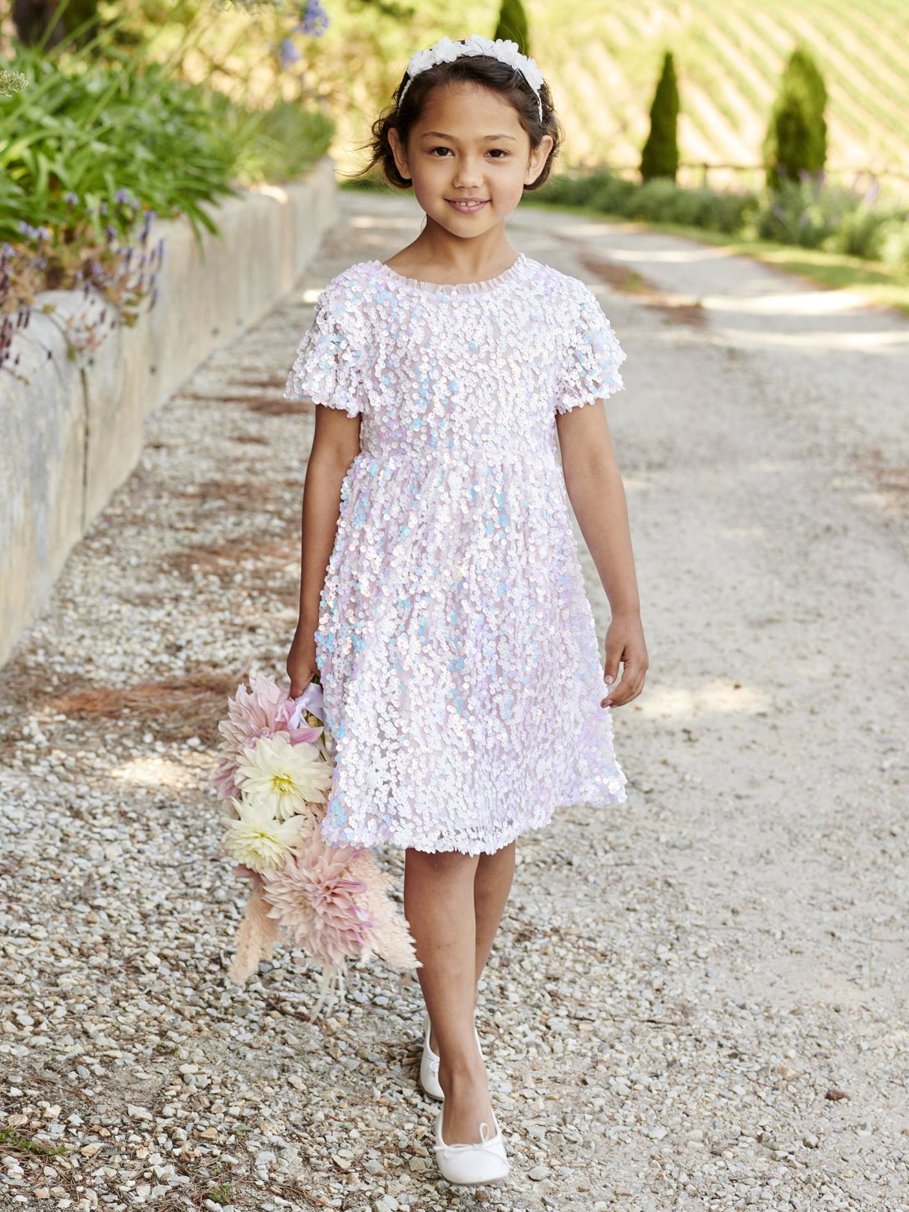 Occasion Wear Dress with Sequins