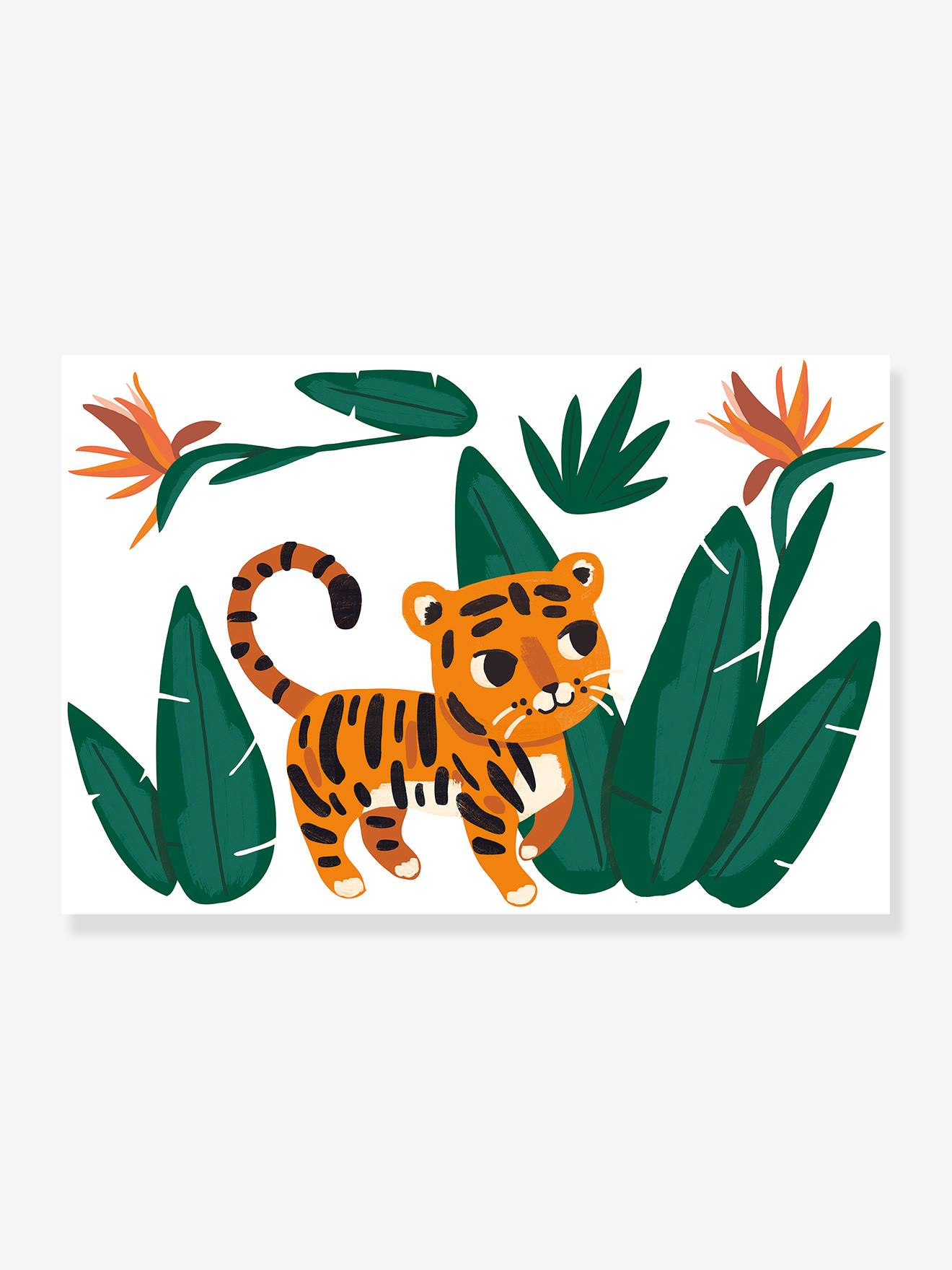 Jungle & Tiger Stickers by LILIPINSO
