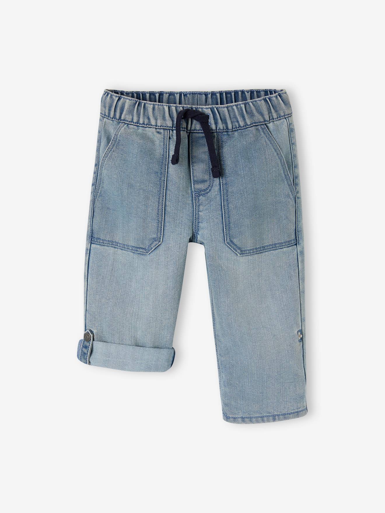 Indestructible Cropped Denim Trousers