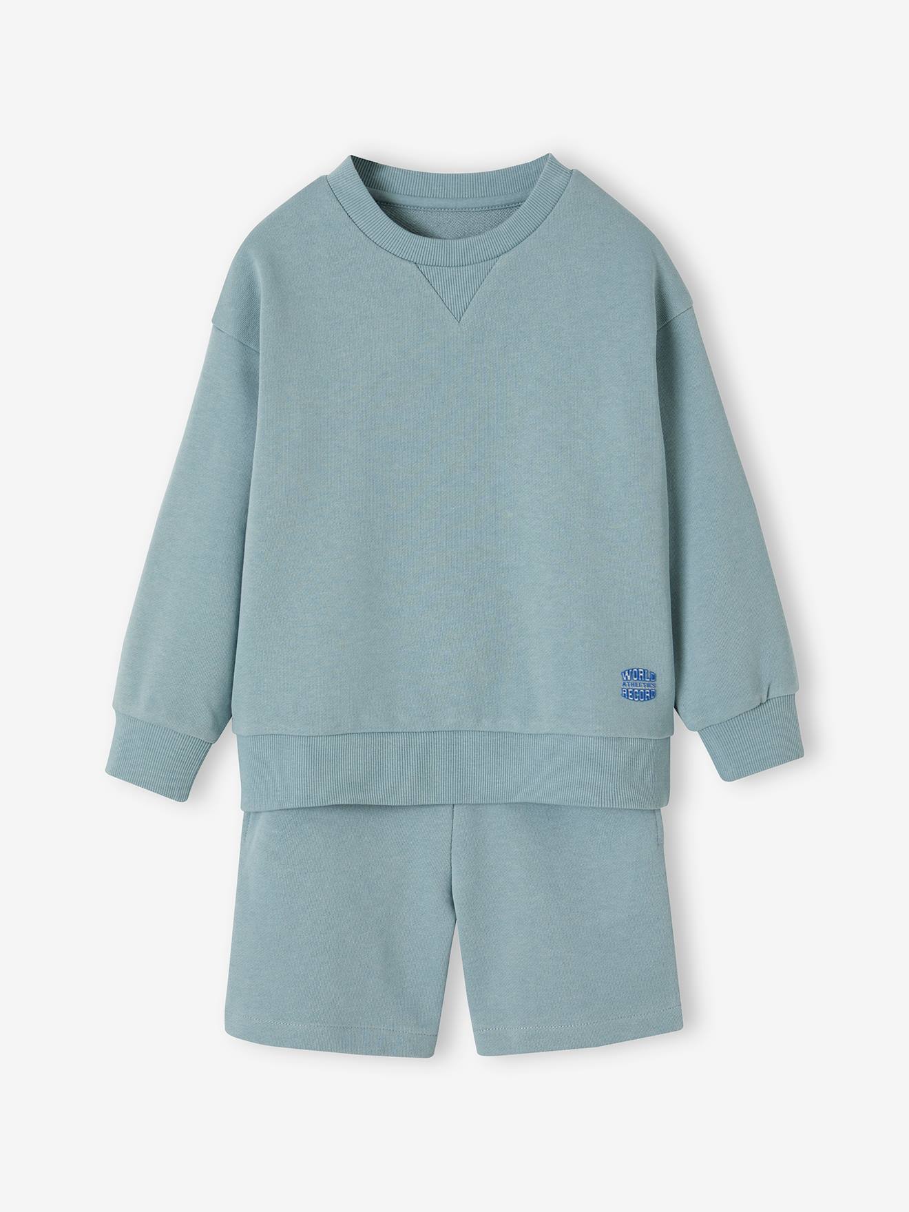 Sweatshirt & Shorts Sports Combo