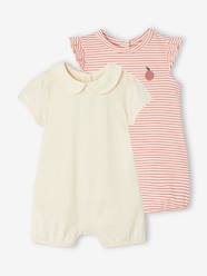 Baby-Pack of 2 Playsuits for Newborn Babies