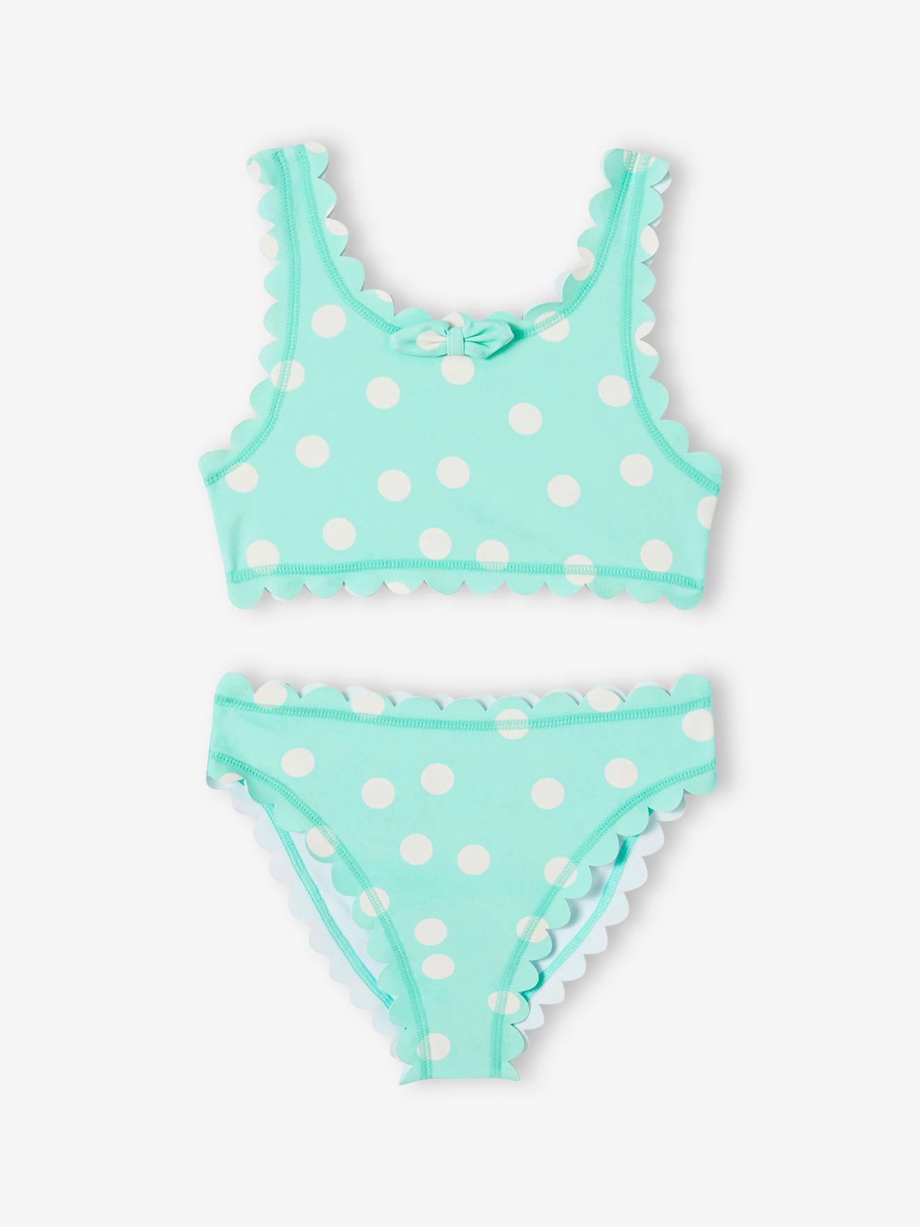 Polka dot swimwear deals