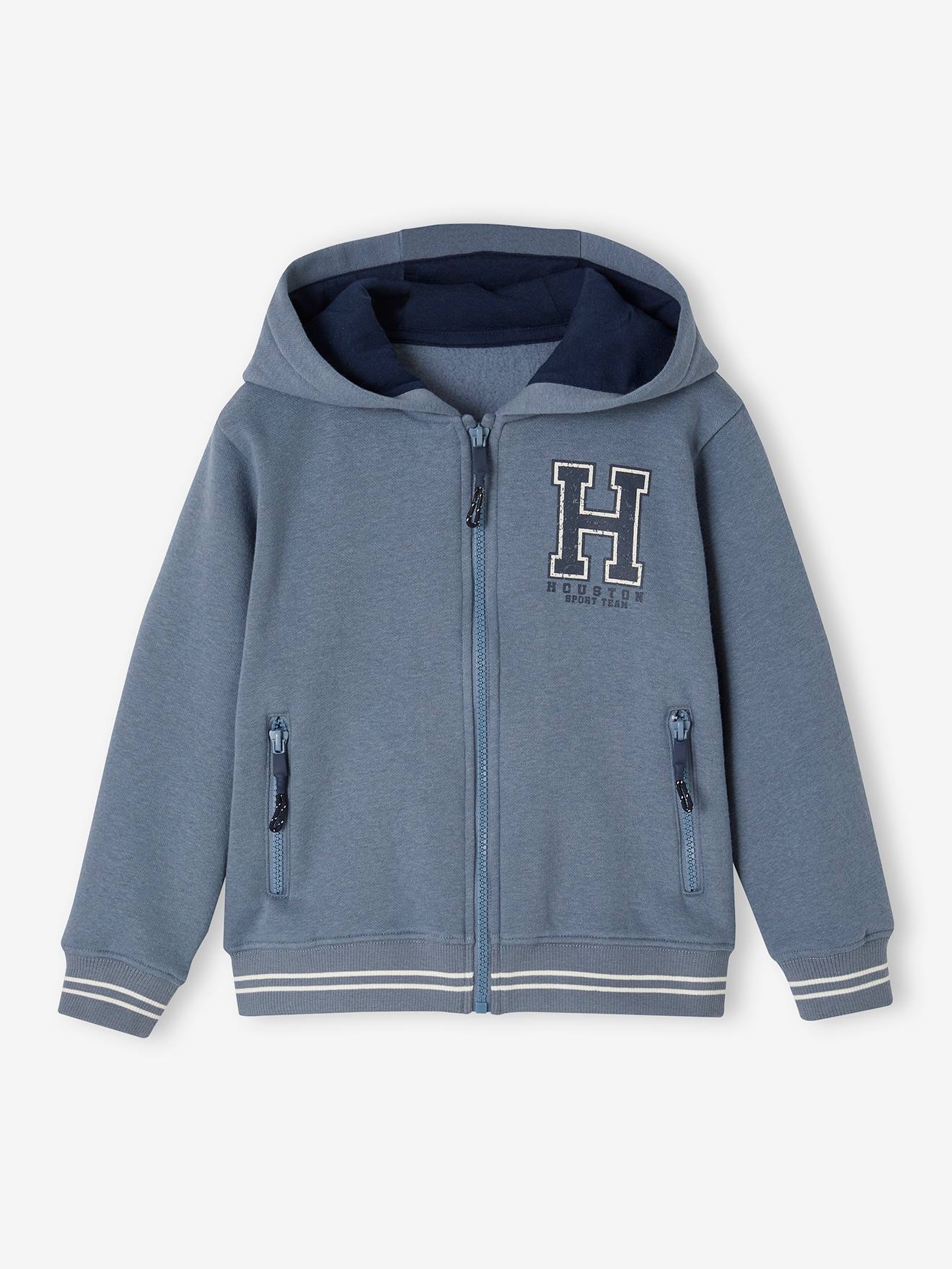 Zipped Sports Jacket with Hood