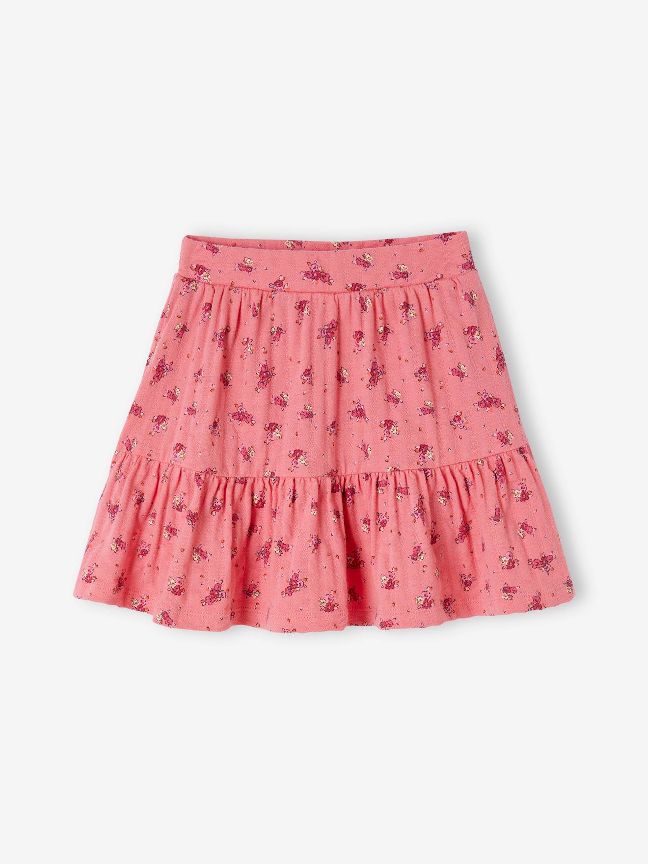 Skort with Floral Print