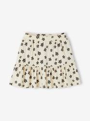 Girls-Skort with Floral Print, for Girls