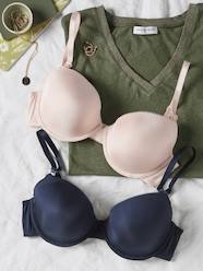 Maternity-Lingerie-Bras-Pack of 2 Maternity & Nursing Special Sateen Bras by ENVIE DE FRAISE