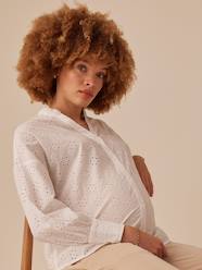 Shirt in Broderie Anglaise for Maternity, by ENVIE DE FRAISE