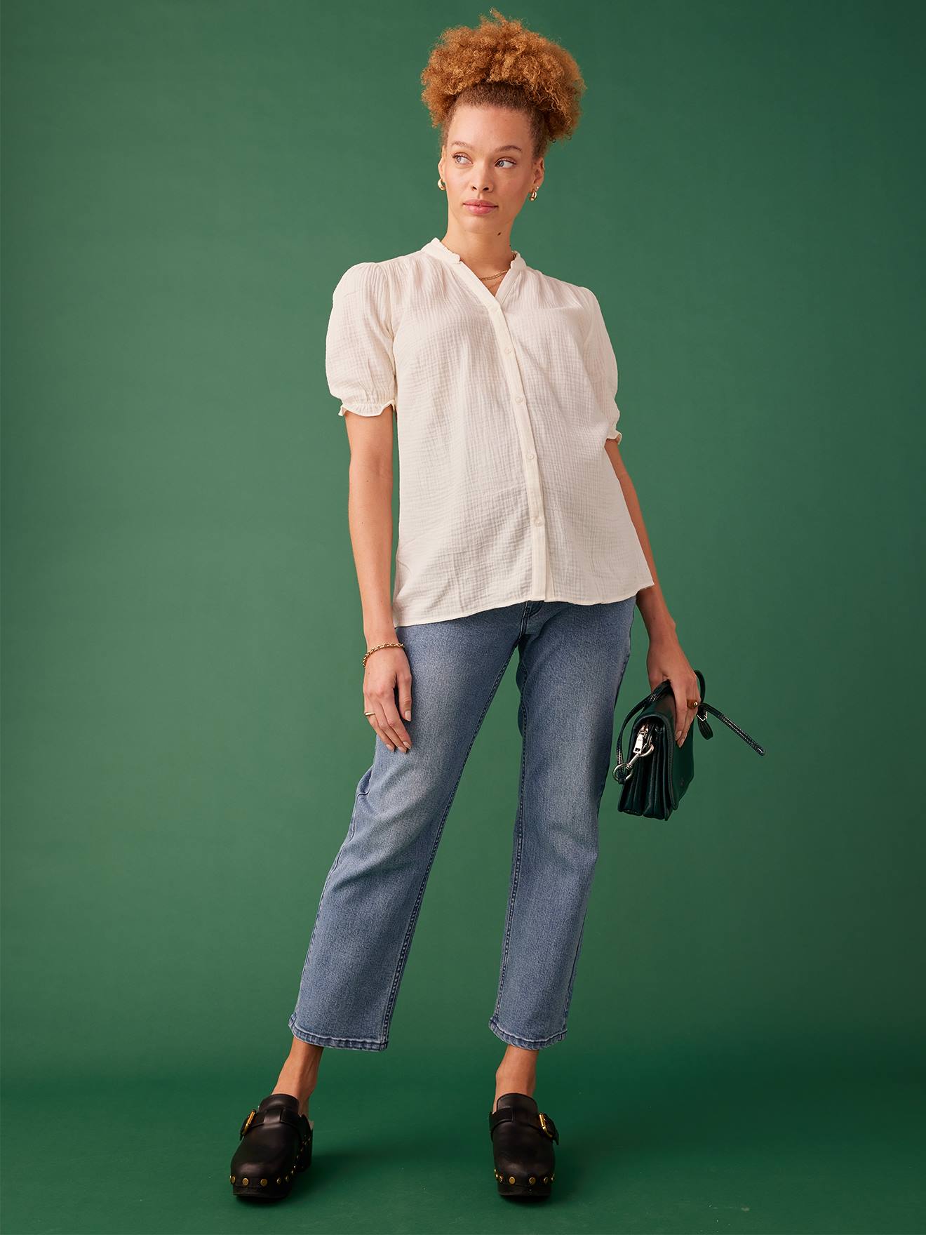 Cotton Gauze Blouse