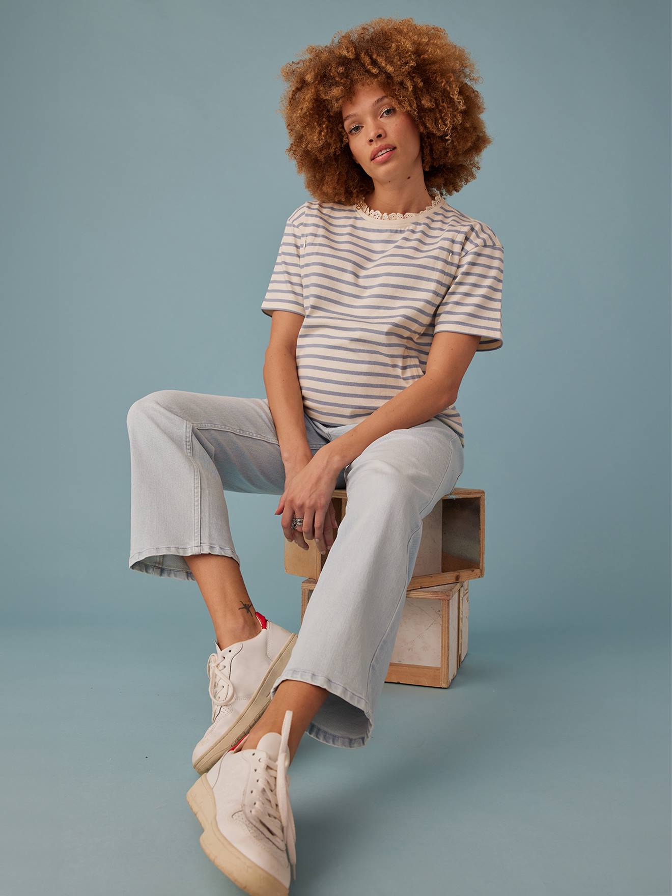 Sailor-Style T-Shirt
