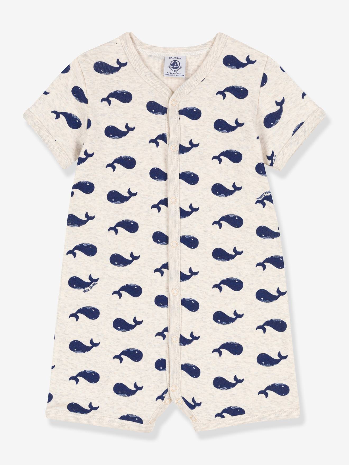 Whales Playsuit in Cotton