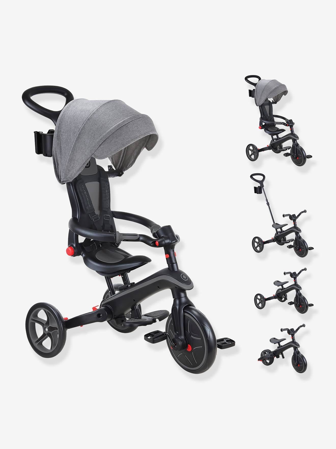 Foldable 4-in-1 Explorer Trike - GLOBBER