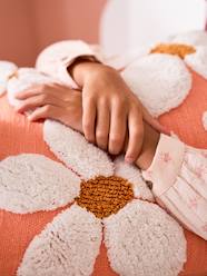 Bedding & Decor-Decoration-Floor Cushions & Cushions-Flower Square Cushion with Pompoms