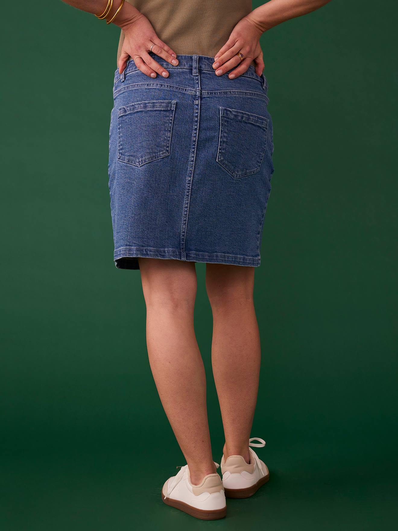 Maternity denim skirt uk best sale