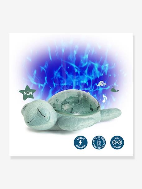 Tranquil Turtle Rechargeable Night Light, by CLOUD B blue+blush+green+violet 