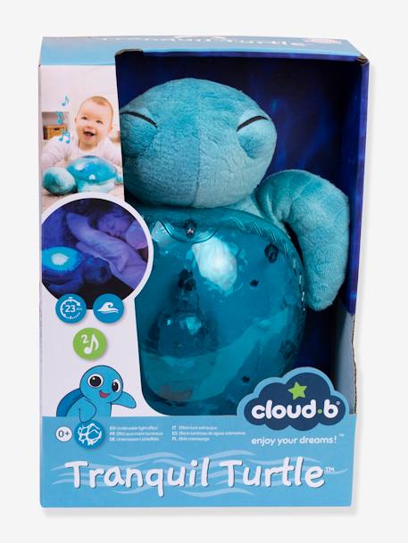 Tranquil Turtle Rechargeable Night Light, by CLOUD B blue+blush+green+violet 