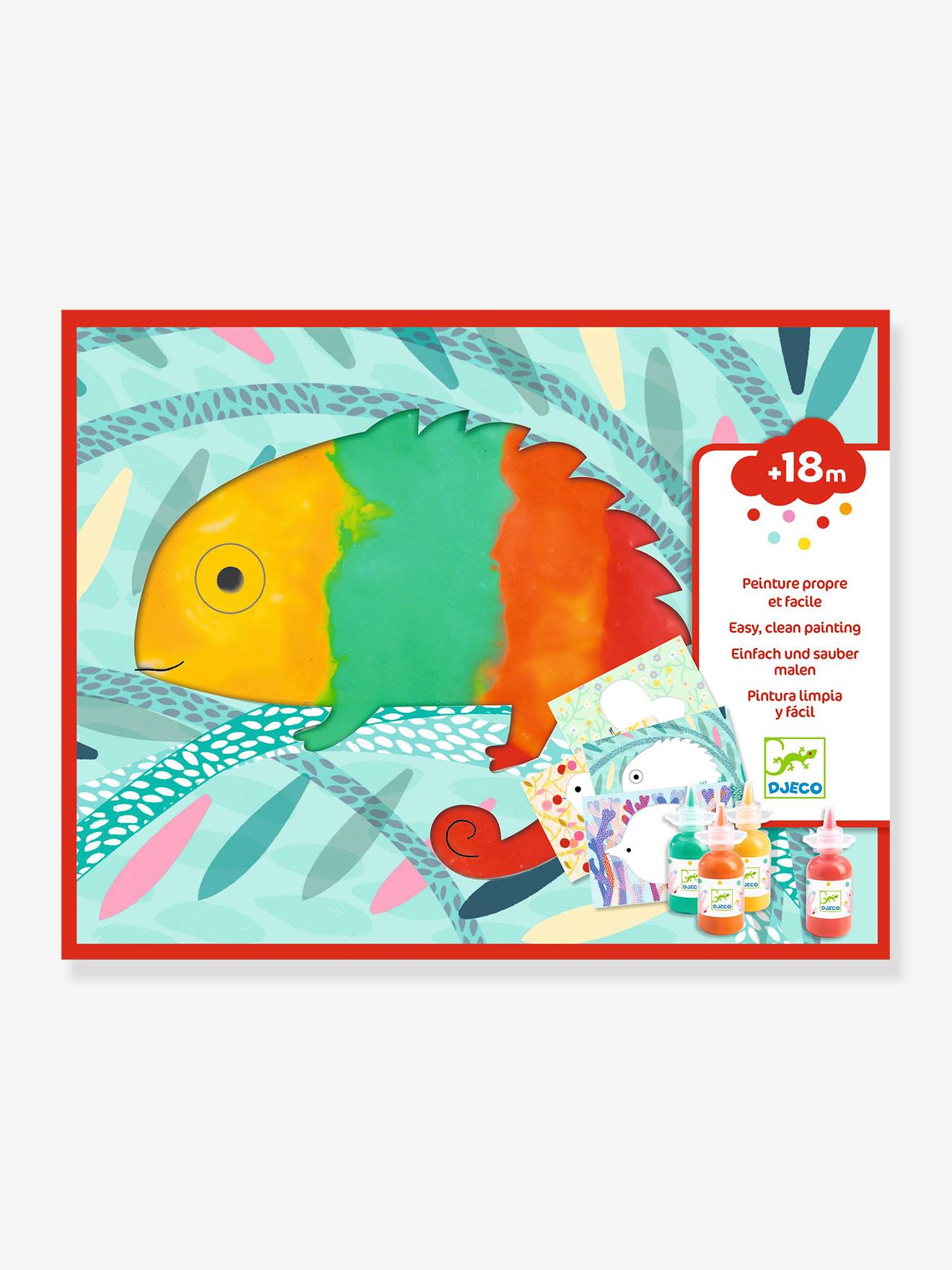 Squirt and Spread Painting by DJECO light