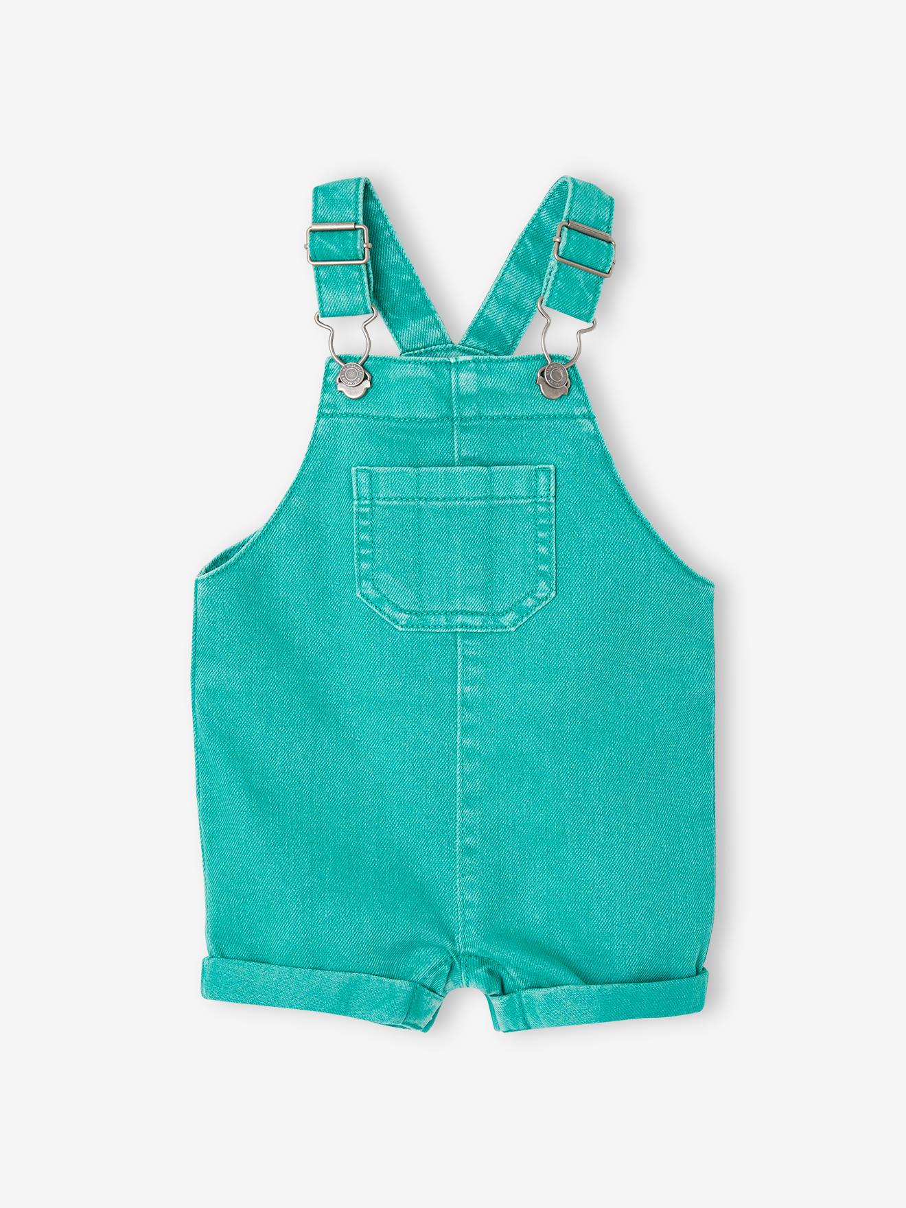 Dungaree Shorts with Adjustable Straps