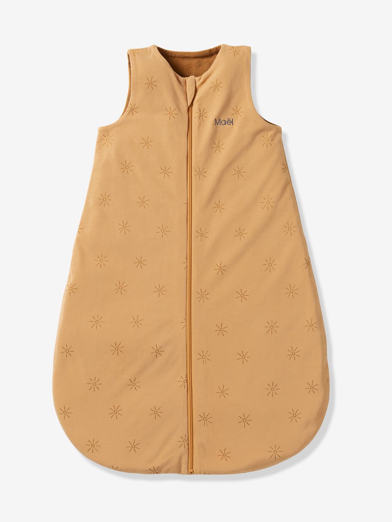 Essentials Summer Special Baby Sleeping Bag, Opens in the Middle, Bali printed yellow