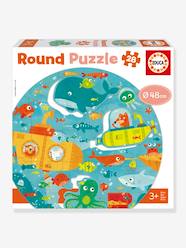 Toys-Round 28-Piece Puzzle, Under the Sea - EDUCA
