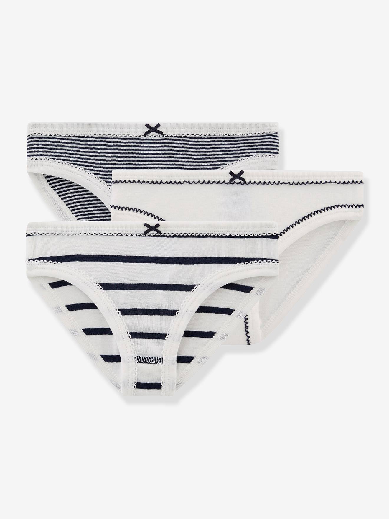 Striped Briefs for Girls