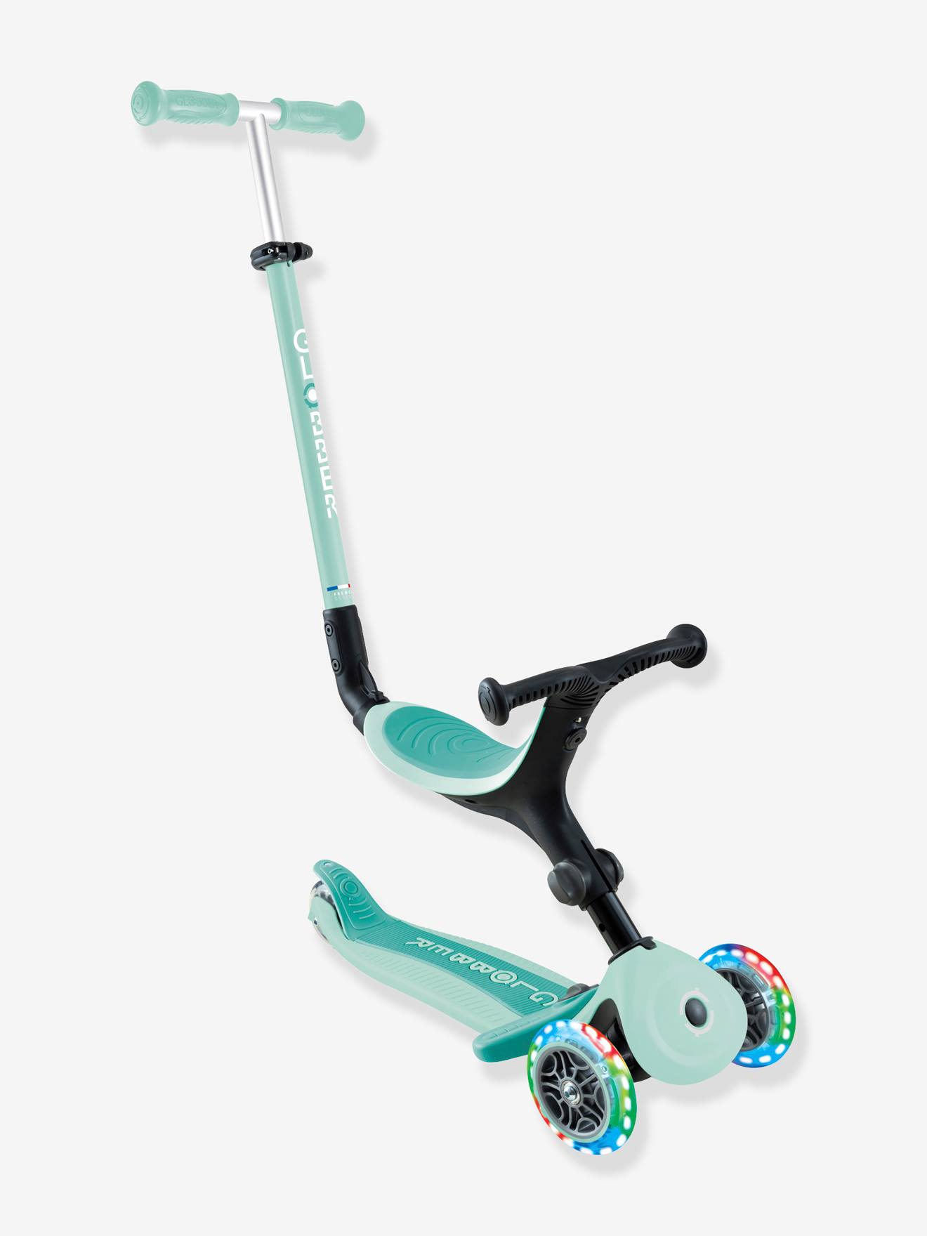 Progressive Go-Up Active Lights Scooter - GLOBBER - pale