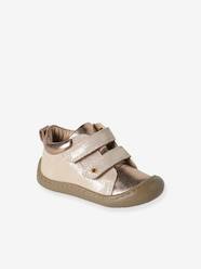 Shoes-Baby Footwear-Pram Shoes in Soft Leather, Hook&Loop Strap, for Babies, Designed for Crawling