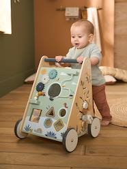 Toys-Baby & Pre-School Toys-Wooden Walker with Brakes - Wood FSC® Certified