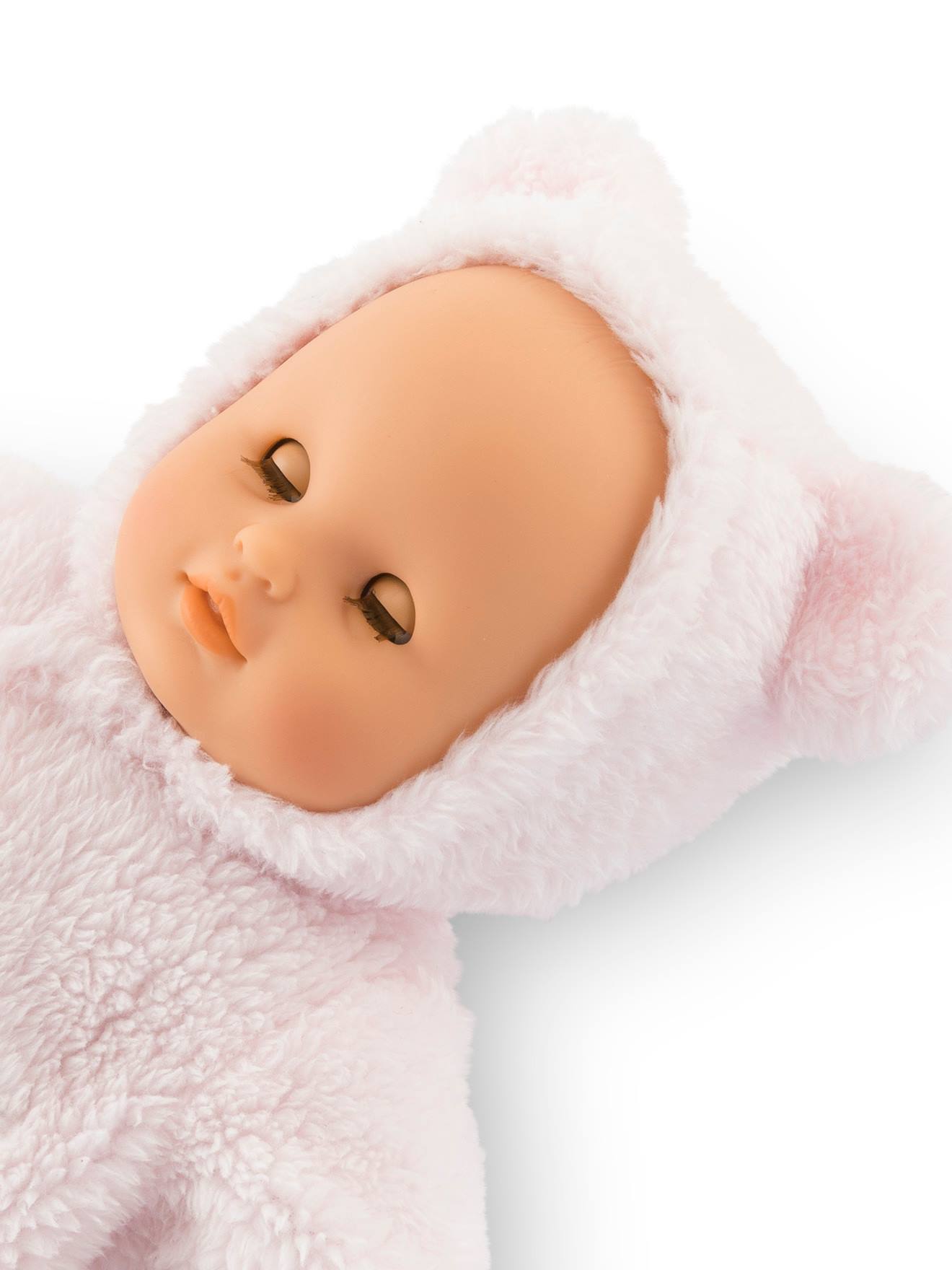 Bébé Calin Loving Teddy Bear - COROLLE - rose, Toys | Vertbaudet