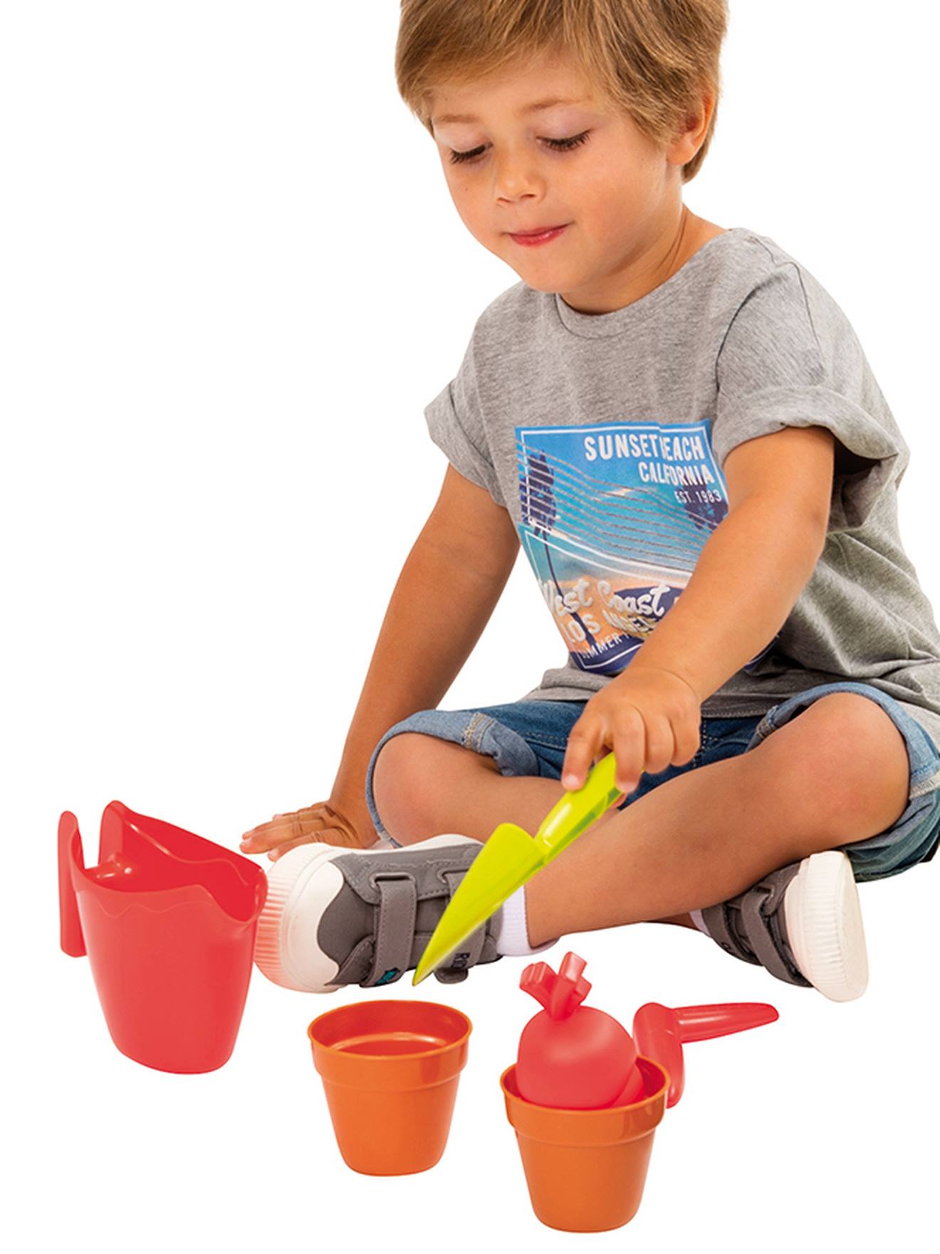 3-in-1 Garden Super Pack - ECOIFFIER - multicoloured, Toys