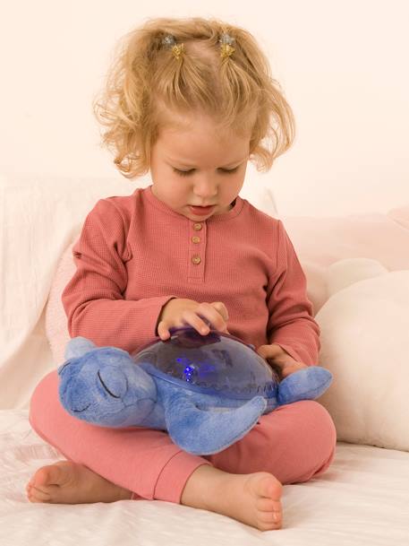 Tranquil Turtle Rechargeable Night Light, by CLOUD B blue+blush+green+violet 