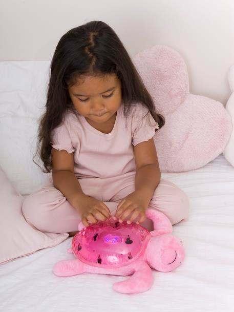 Tranquil Turtle Rechargeable Night Light, by CLOUD B blue+blush+green+violet 