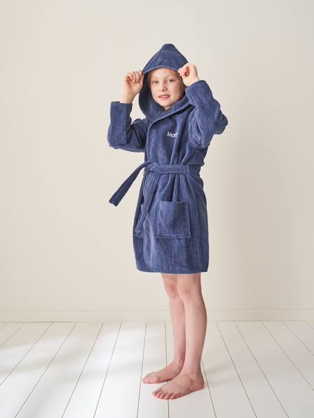 Bathrobe Essentials dusky pink+mint green+navy blue 