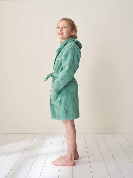 Bathrobe Essentials dusky pink+mint green+navy blue 