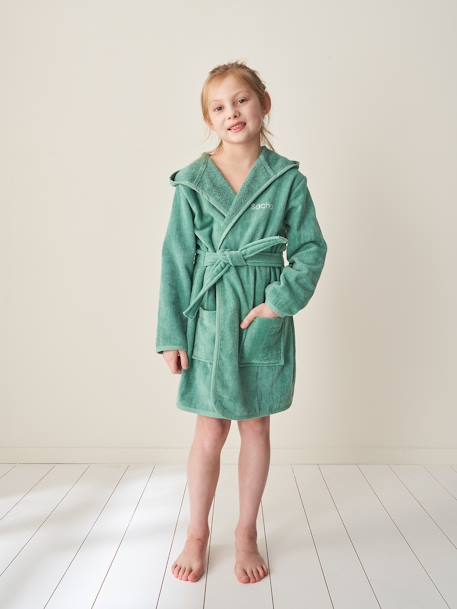 Bathrobe Essentials dusky pink+mint green+navy blue 