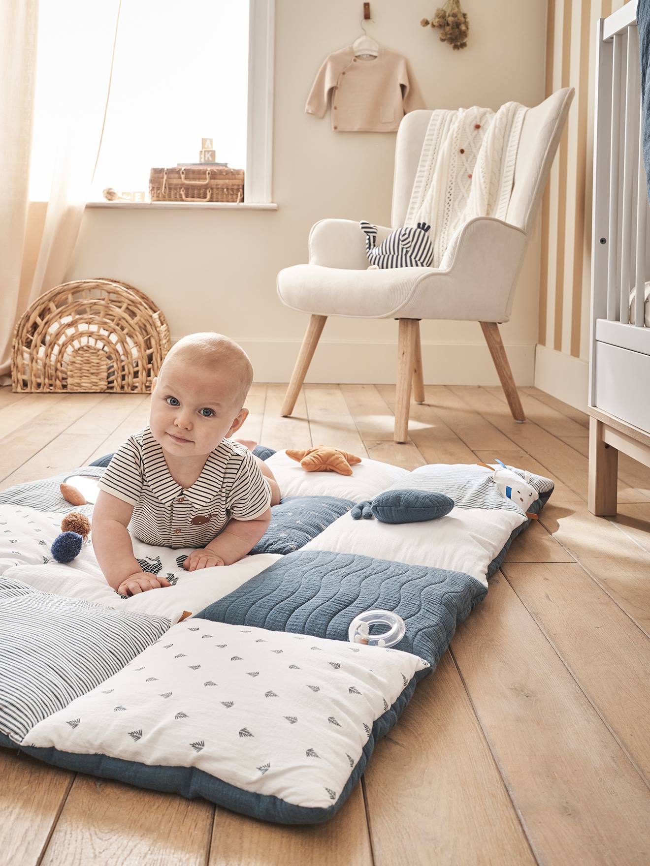 Activity Mat, Life - blue, Bedding & Decor | Vertbaudet