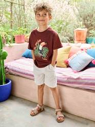 Boys-Cotton/Linen Bermuda Shorts for Boys