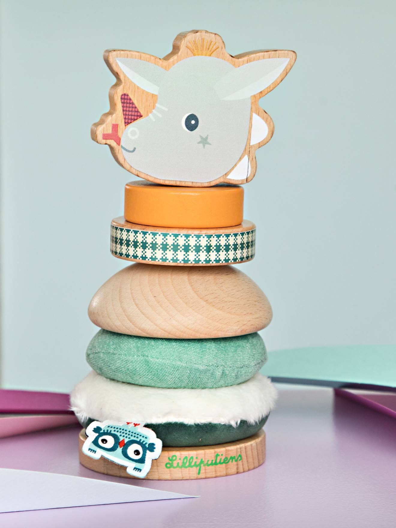 LILLIPUTIENS stacking pyramid