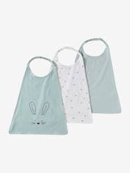 -Pack of 3 Large Bibs, Essentials