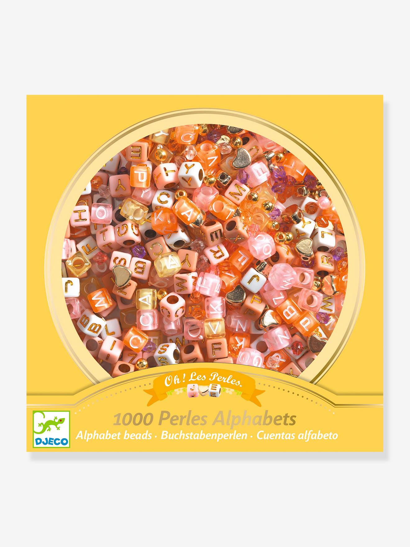 1000 Alphabet Beads - DJECO