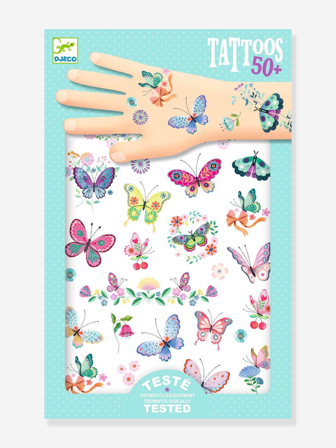 Dream Butterflies Tattoos - DJECO multicoloured