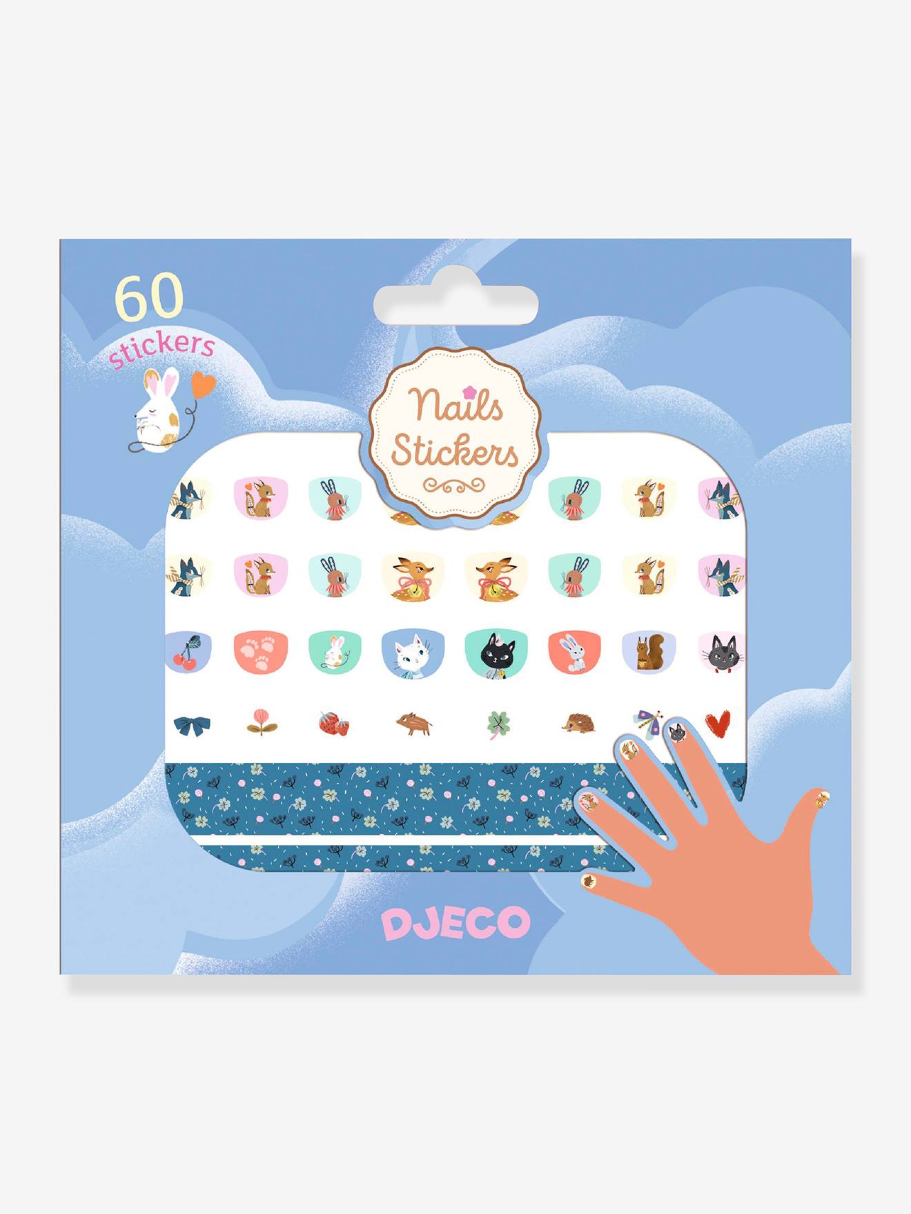60 Nail Stickers - DJECO