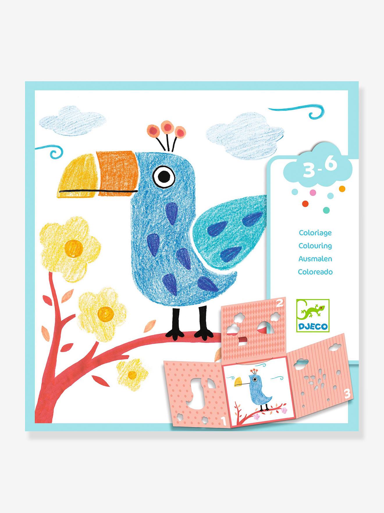 Colouring - DJECO multicoloured