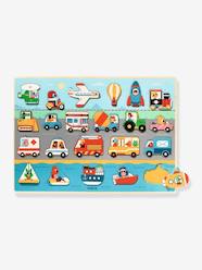 Toys-Vroom Puzzle in Wood - DJECO