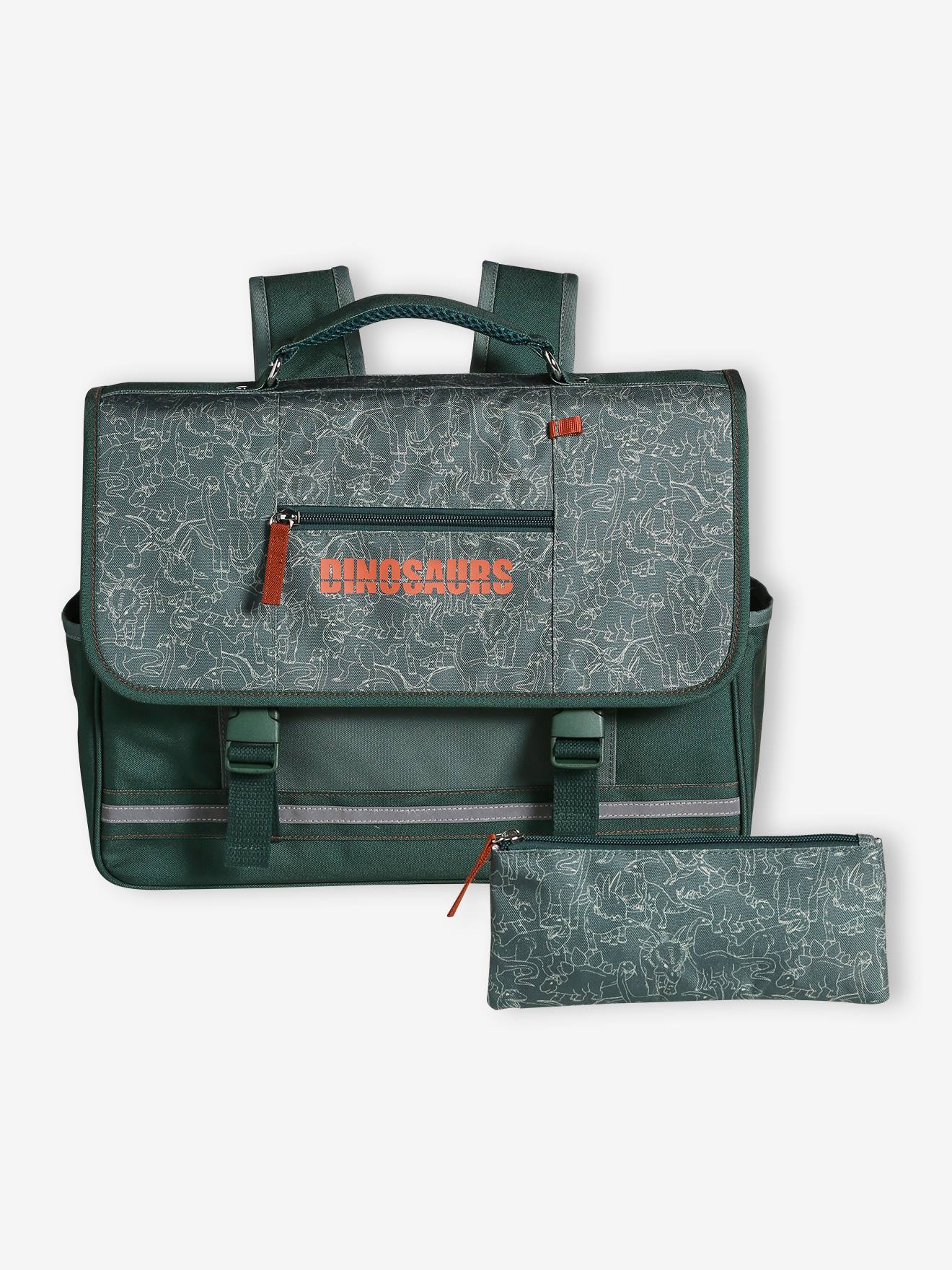 Dinosaur Satchel + Pencil Case
